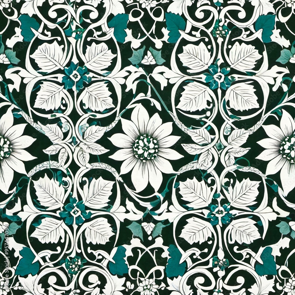 seamless floral pattern seamless floral pattern