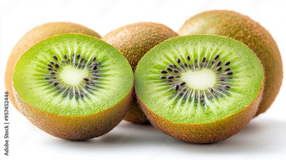 Fresh Kiwi Fruit Slices Fresh Kiwi Fruit Slices