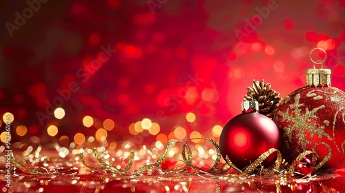 Red_and_gold_christmas_Background_image_Red_christmas photo