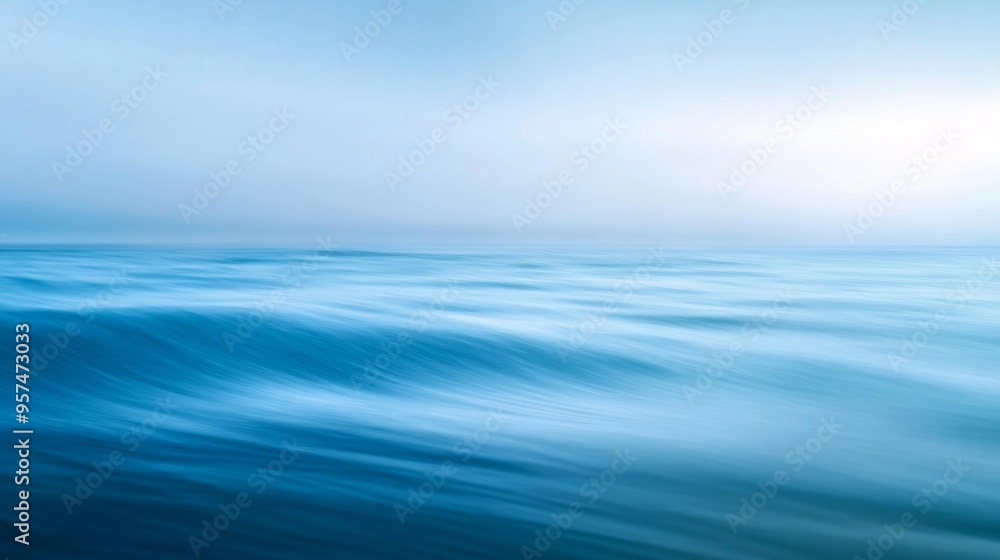 Obraz premium Serene Ocean Waves