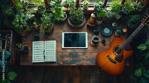 A Creatives Haven: Work and Passion Intertwined in a Symphony of Inspiration photo