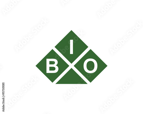 BIO logo design vector template. BIO