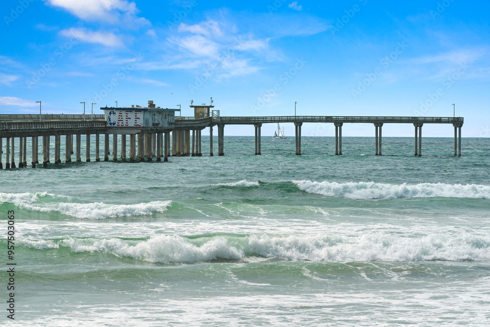 pier and sea pier and sea