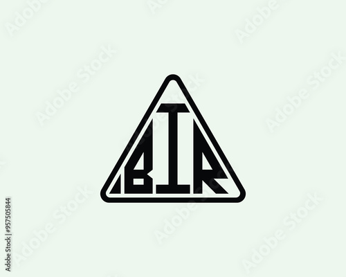 BIR Logo design vector template. BIR