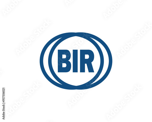 BIR Logo design vector template. BIR