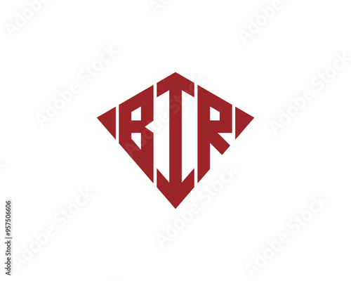 BIR Logo design vector template. BIR