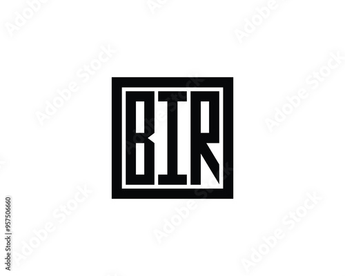 BIR Logo design vector template. BIR