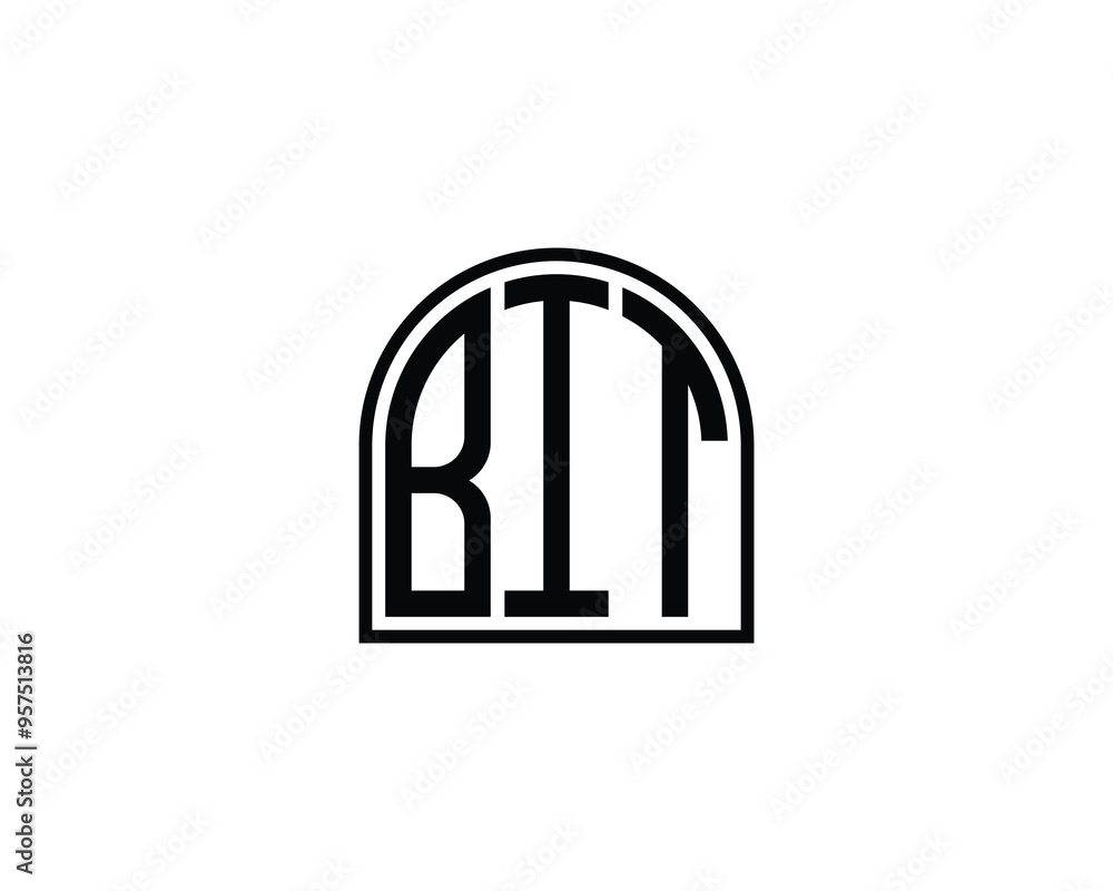 BIT logo design vector template. BIT BIT logo design vector template. BIT