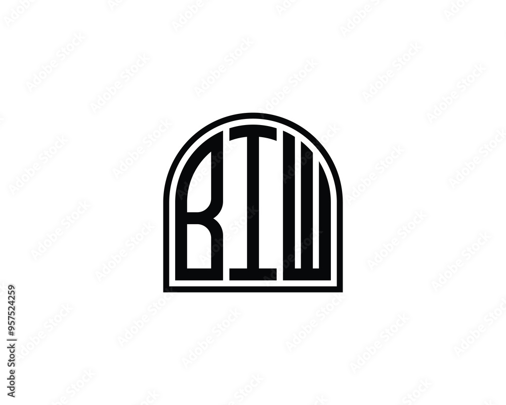 BIW logo design vector template. BIW BIW logo design vector template. BIW