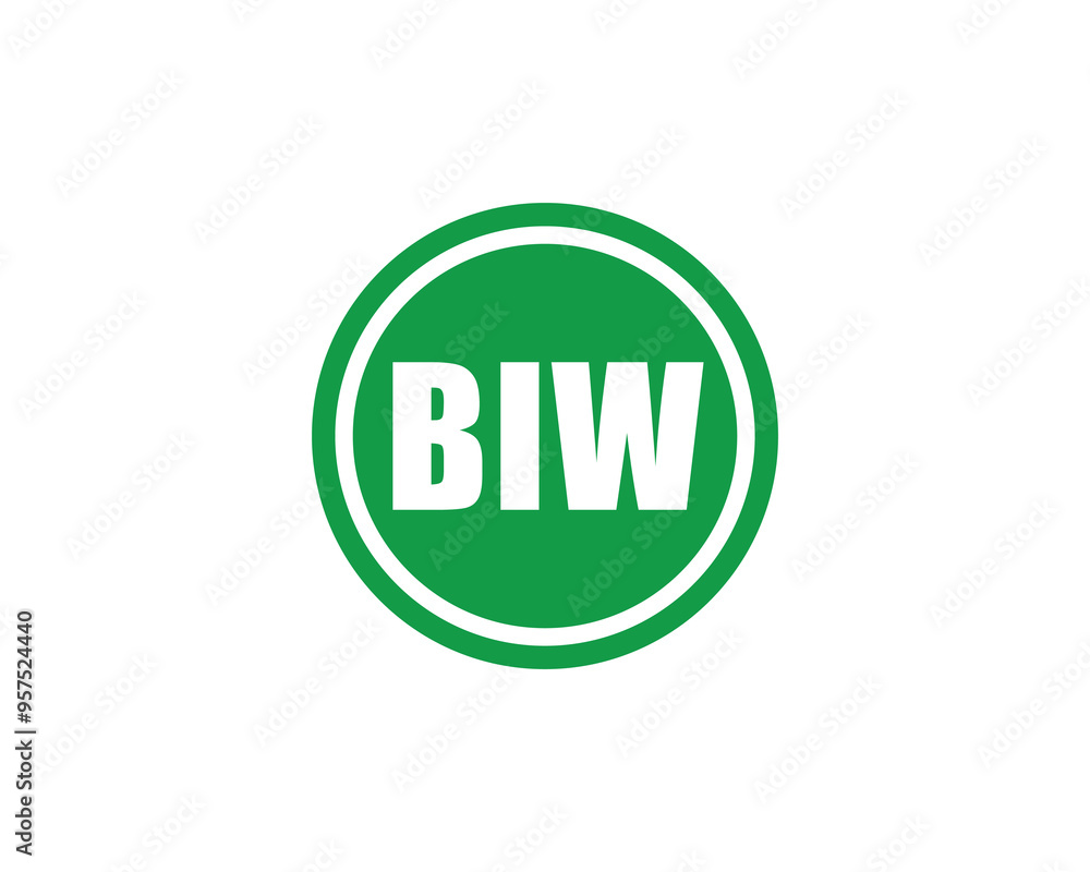 BIW logo design vector template. BIW BIW logo design vector template. BIW