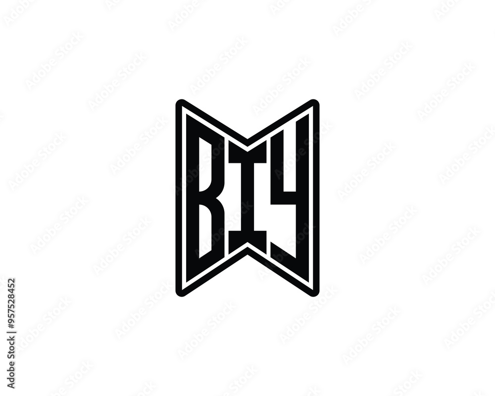 BIY Logo design vector template. BIY BIY Logo design vector template. BIY