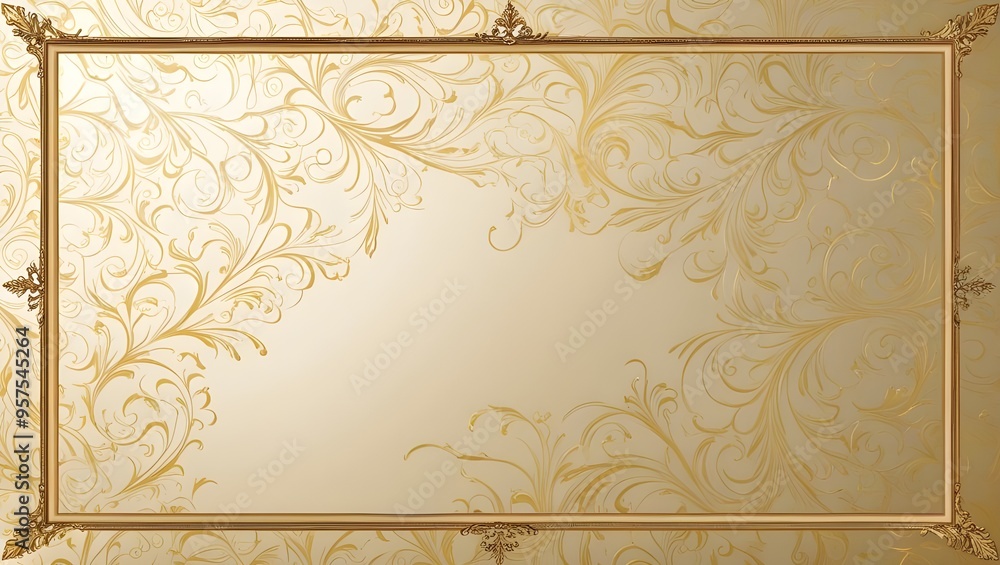 Obraz premium gold frame