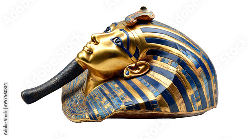 The Golden Gaze of Tutankhamuns Funeral Mask
