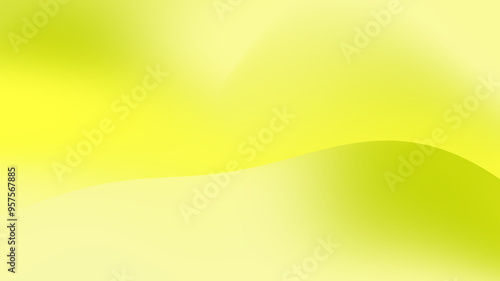 Gradient blur pastel yellow abstract background
