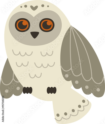 Owl Bird Sitting