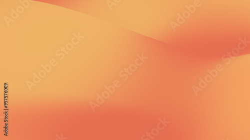 Gradient blur orange abstract background