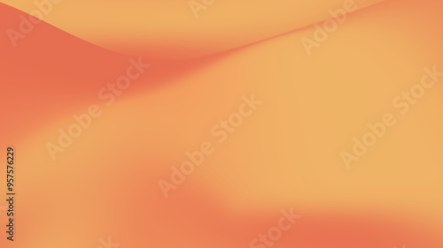 Gradient blur orange abstract background