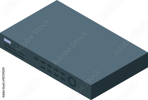 This network switch is connecting computers and servers to the internet