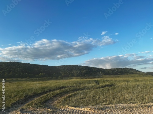 landscape in the mountains