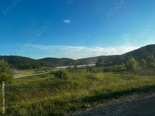 landscape in the mountains