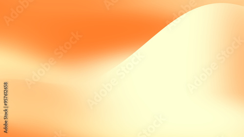 Gradient blur pastel orange abstract background, pastel color background