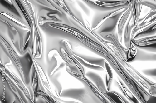 Shimmering silvery background with shiny texture for design elements