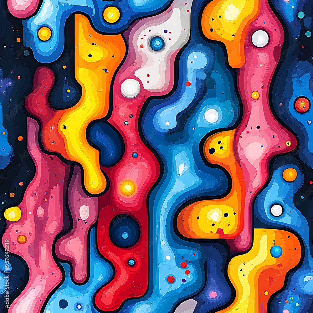 Obraz premium Abstract tile