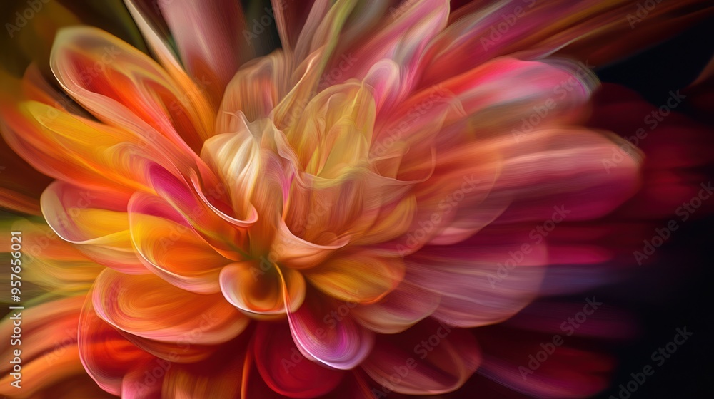 Abstract Flower Bloom Abstract Flower Bloom