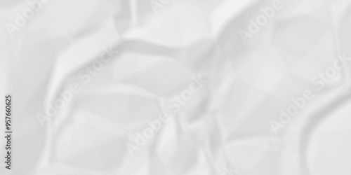 Close up white cardboard crumple creased recycle craft paper warm texture background. grunge wrinkle old crushed.	

