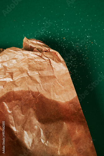 paper bag with some catalan panoli pastries photo