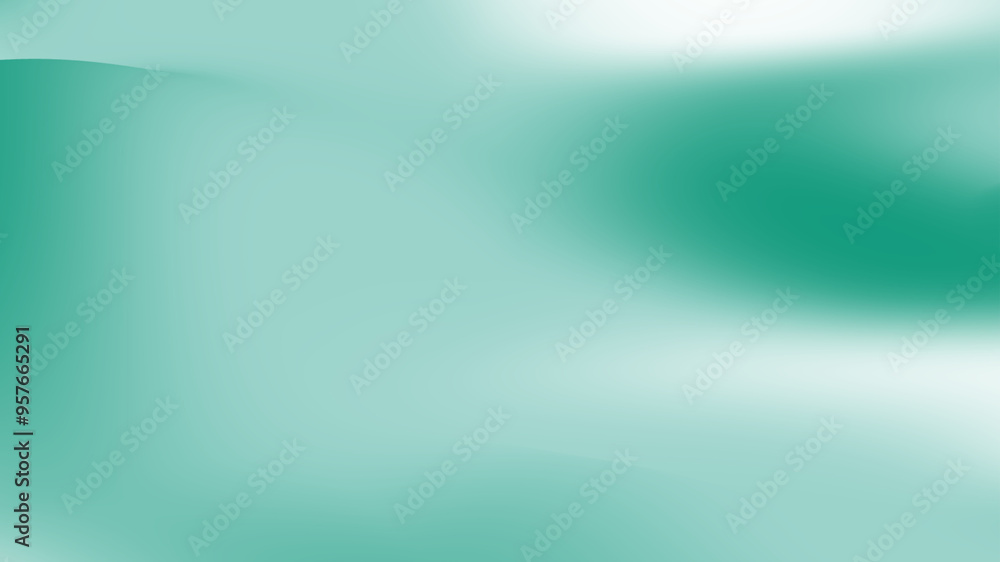 Obraz premium Gradient blur soft green abstract background