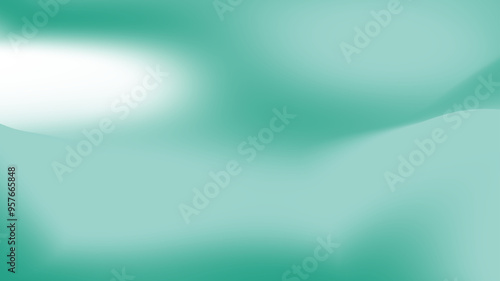 Gradient blur soft green abstract background