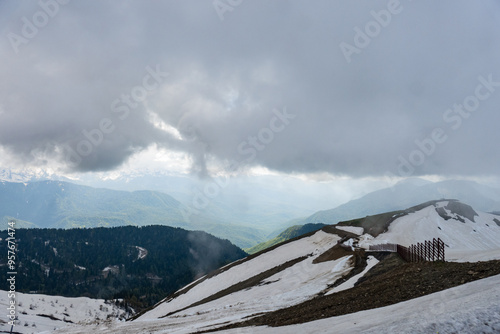 Mountains of the Northern Caucasus photo