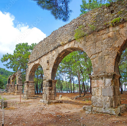  Roman aqueduct photo