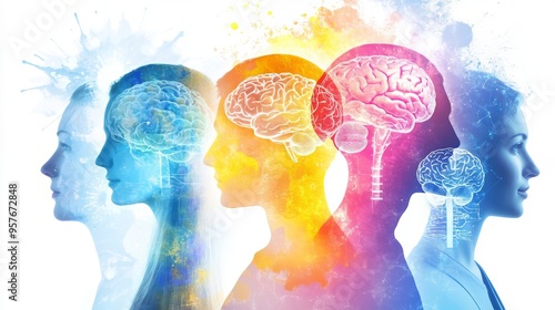 Wallpaper Mural The Psychology of Human Behavior. The factors that influence human behavior, including personality, motivation and social dynamics. Torontodigital.ca