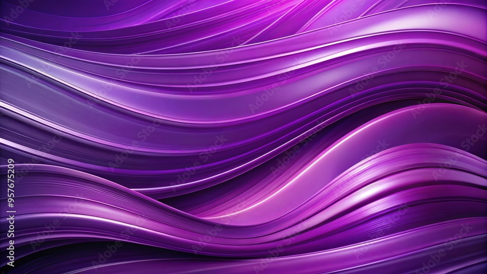 Abstract purple wave pattern design with a dynamic and fluid effect Abstract purple wave pattern design with a dynamic and fluid effect