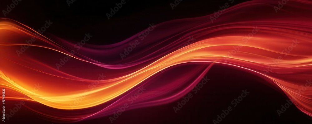 Dark crimson to bright amber fluid gradient with flowing textures, Abstract background, Energetic and intense Dark crimson to bright amber fluid gradient with flowing textures, Abstract background, Energetic and intense