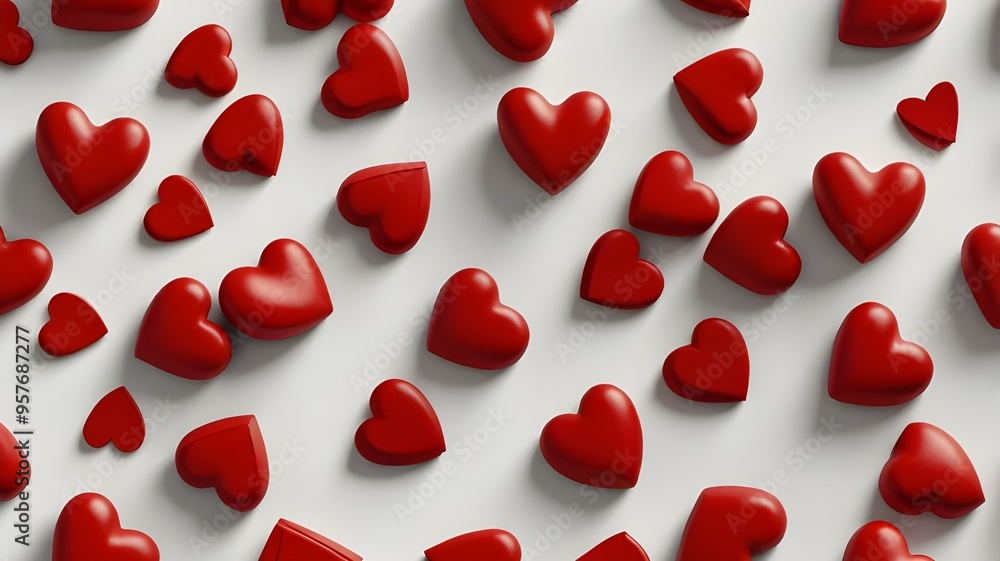 heart pattern background heart pattern background