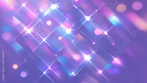 abstract background with stars