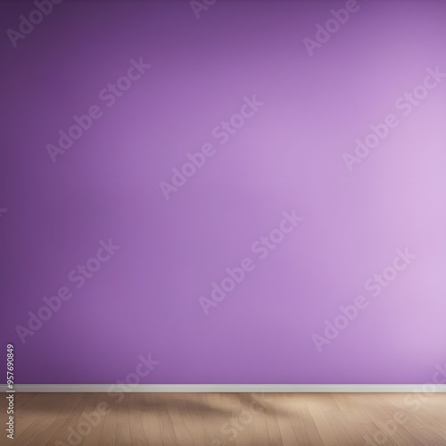 purple room with wall