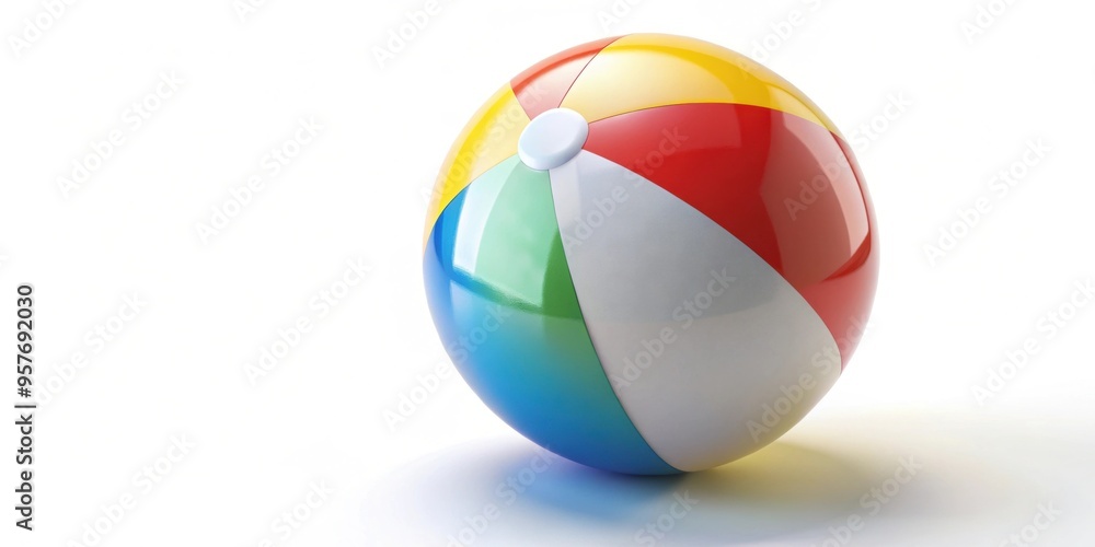 rendering of an isolated beach ball on white background, beach ball,rendering, isolated, white background, vibrant, colorful rendering of an isolated beach ball on white background, beach ball,rendering, isolated, white background, vibrant, colorful