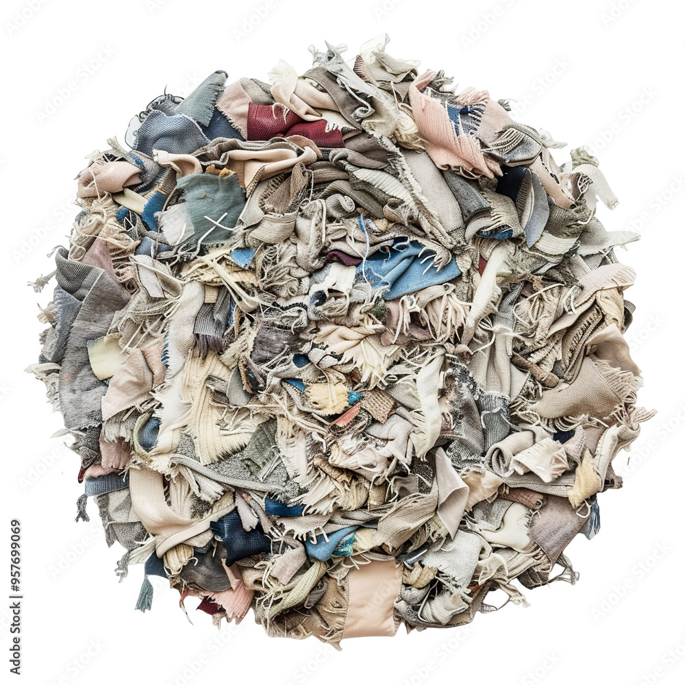 Top view of a recycled material carpet isolated on a white transparent background Top view of a recycled material carpet isolated on a white transparent background