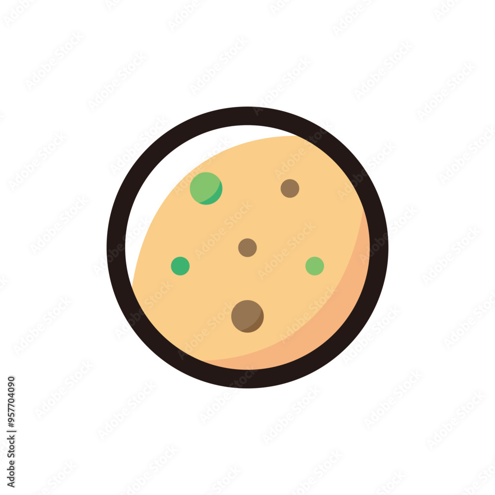Weed cookie outline icon for graphic design, apps and websites Weed cookie outline icon for graphic design, apps and websites