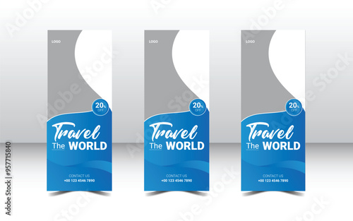 Travel banner design