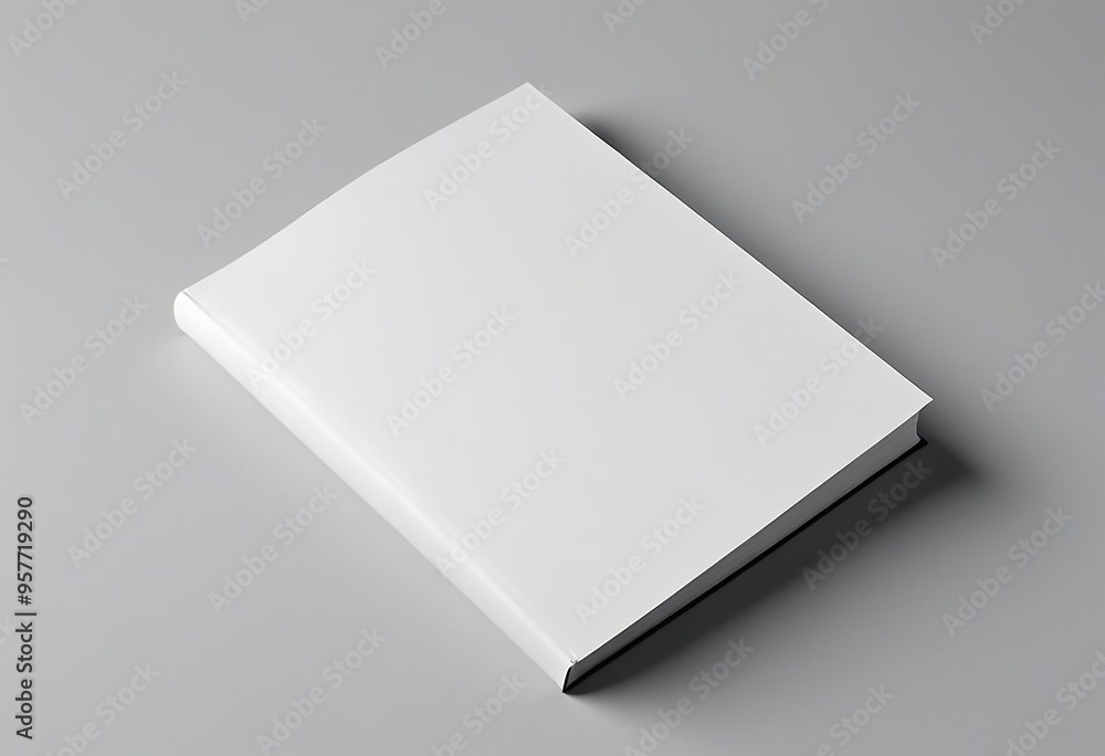 Blank Book Mockup Design Blank Book Mockup Design