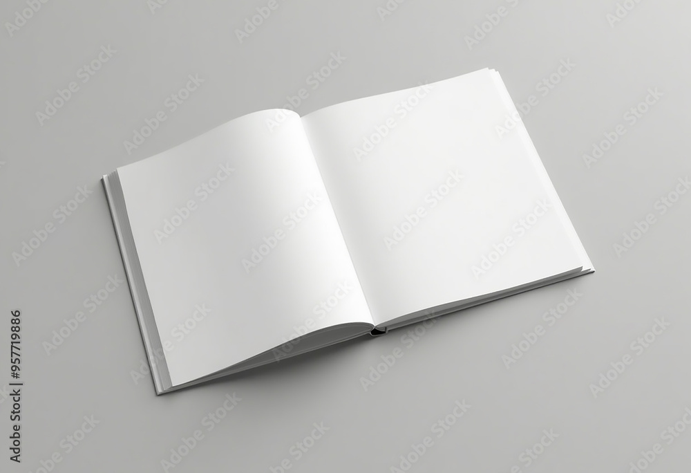 Blank Book Mockup Design Blank Book Mockup Design