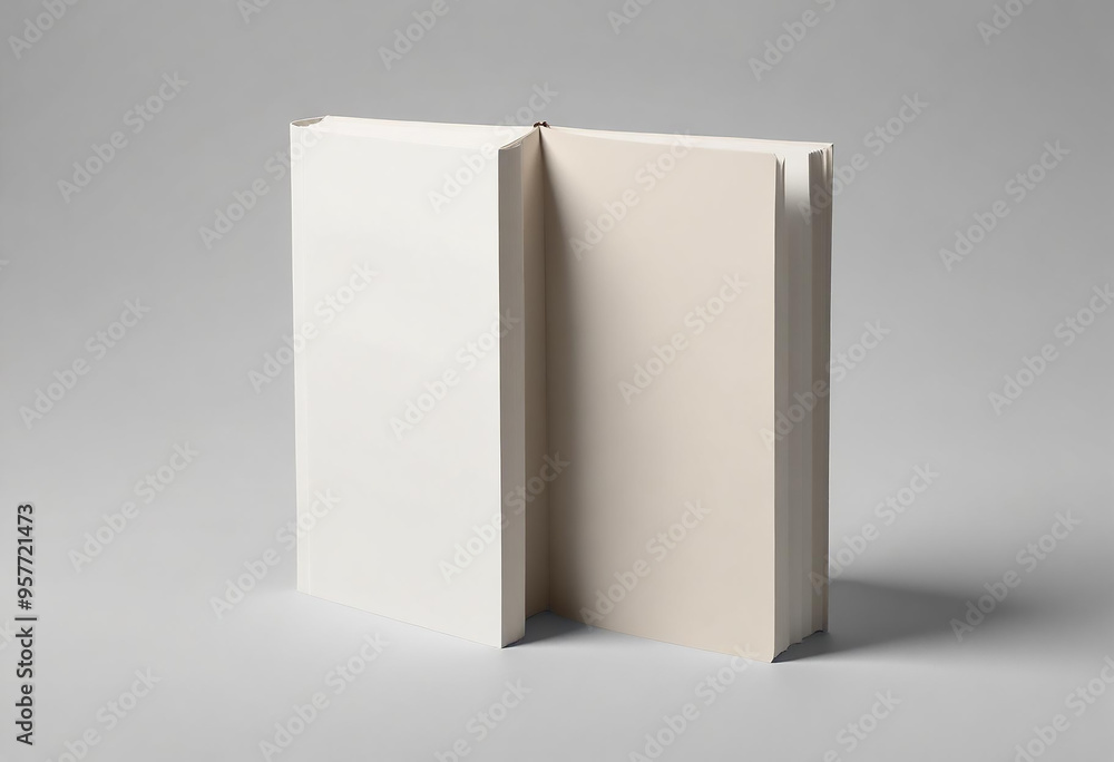 Blank Book Mockup Design Blank Book Mockup Design