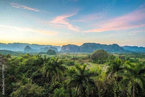 Sunset in Viñales, Cuba