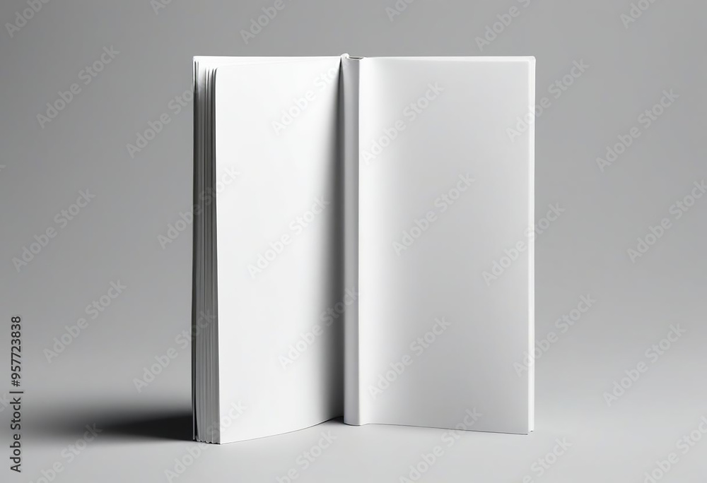 Blank Book Mockup Design Blank Book Mockup Design
