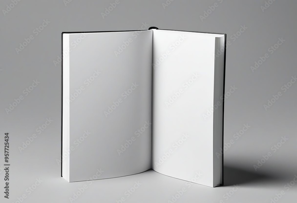 Blank Book Mockup Design Blank Book Mockup Design